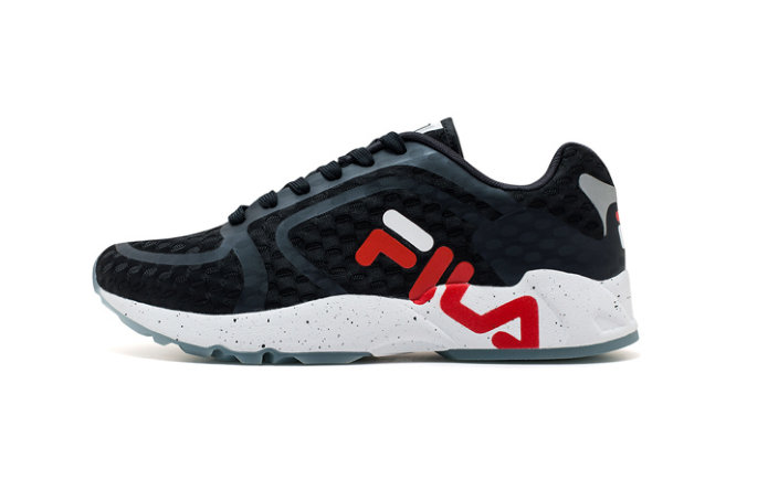 Fila Baskebal Shoes Men Women Low Black White